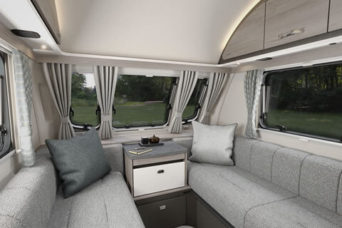 Swift Sprite Compact single axle caravan